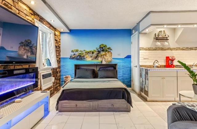 Brooklyn Spacious Space With Private Entrance, Bathroom, & Backyard - Full-Kitchen Ню Йорк Екстериор снимка